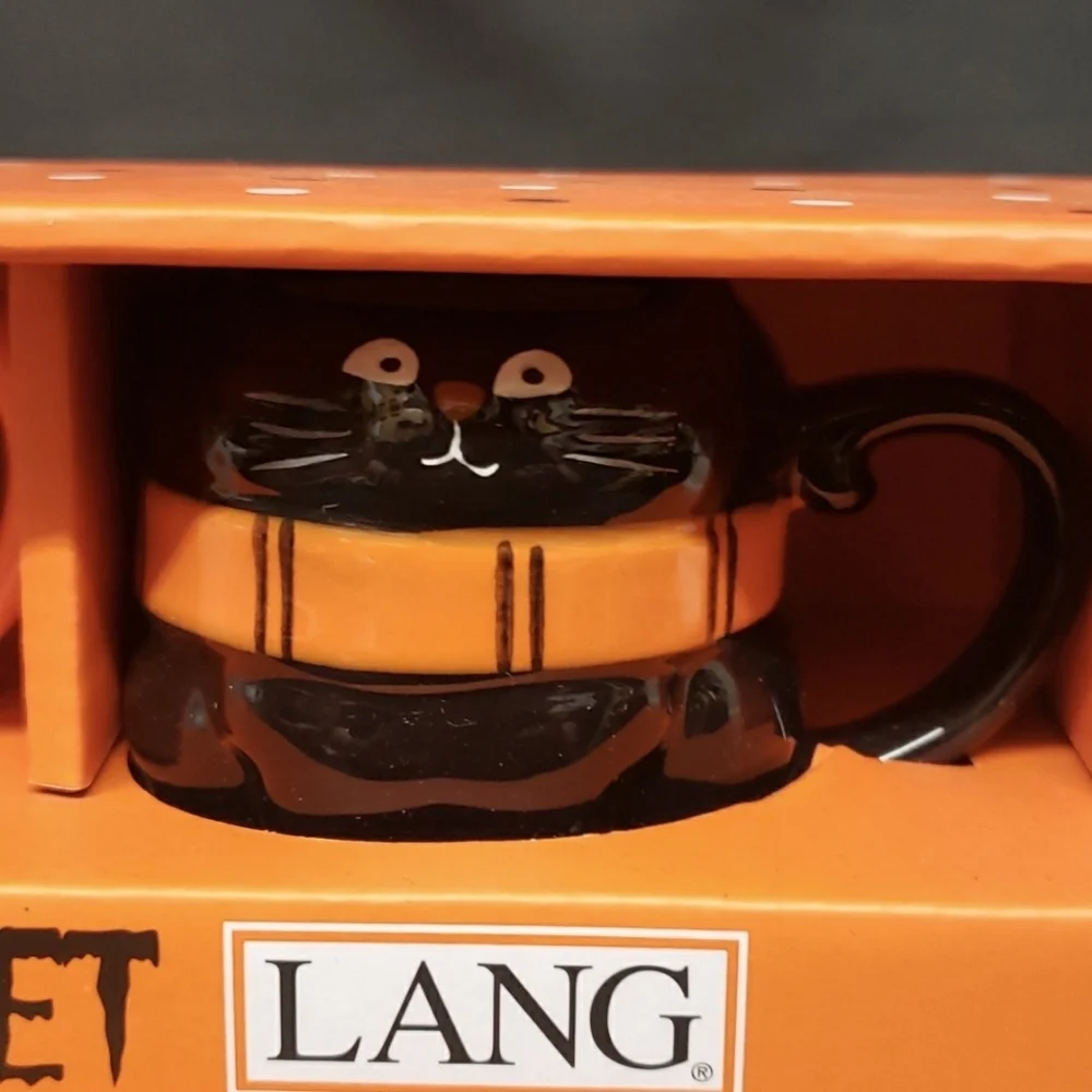 Lang NWT Halloween Espresso Set, Halloween Characters Design